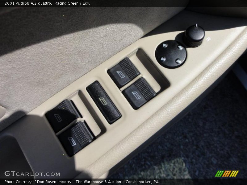 Controls of 2001 S8 4.2 quattro