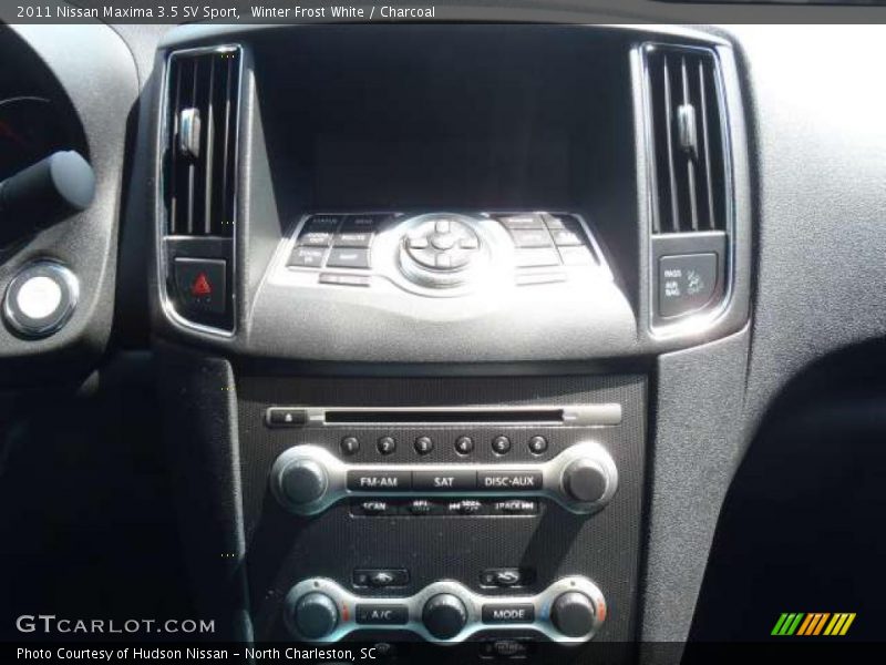 Winter Frost White / Charcoal 2011 Nissan Maxima 3.5 SV Sport
