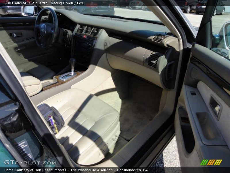 Racing Green / Ecru 2001 Audi S8 4.2 quattro