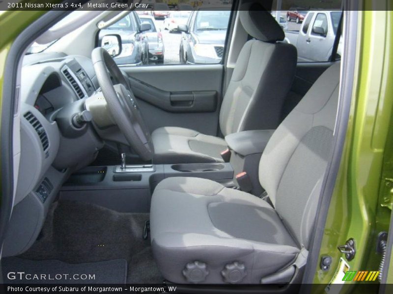 Metallic Green / Gray 2011 Nissan Xterra S 4x4