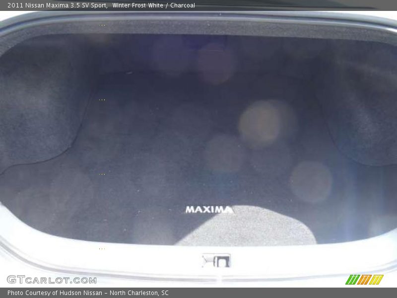 Winter Frost White / Charcoal 2011 Nissan Maxima 3.5 SV Sport