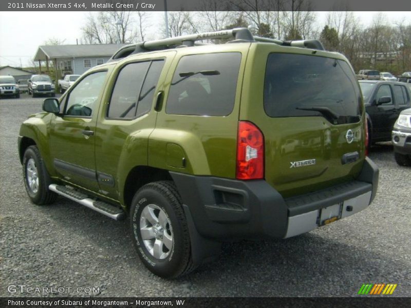 Metallic Green / Gray 2011 Nissan Xterra S 4x4