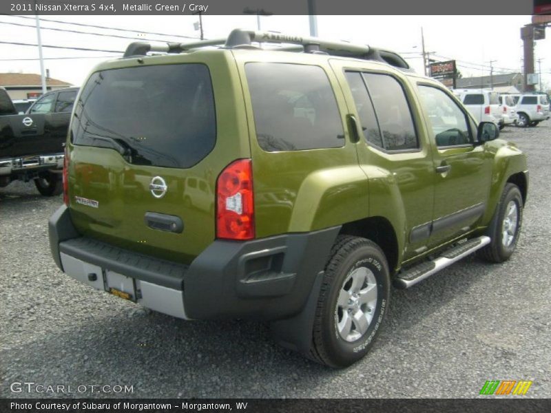 Metallic Green / Gray 2011 Nissan Xterra S 4x4