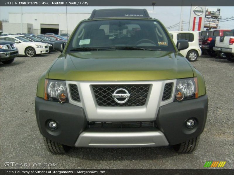 Metallic Green / Gray 2011 Nissan Xterra S 4x4