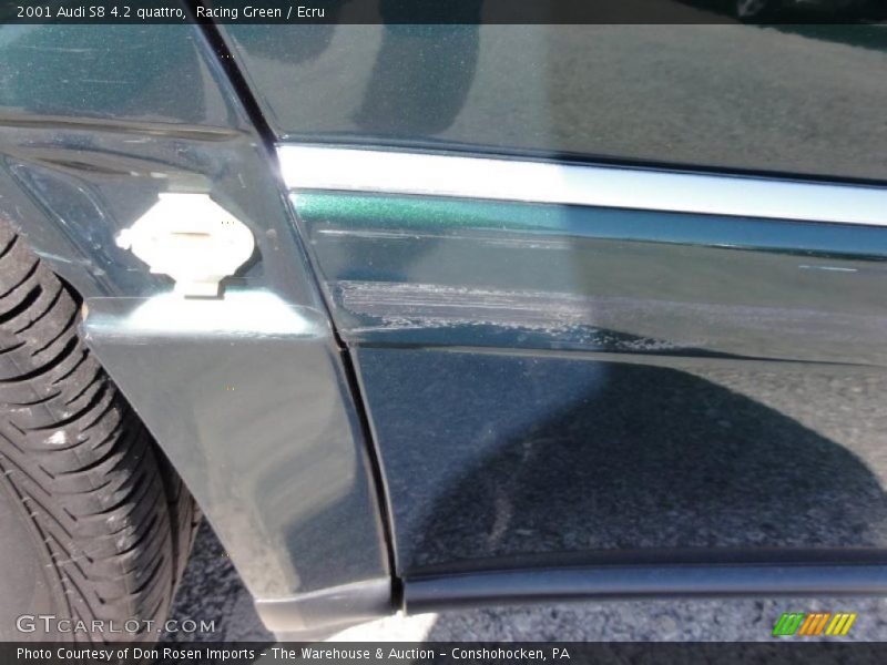 Racing Green / Ecru 2001 Audi S8 4.2 quattro