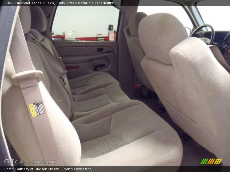 Dark Green Metallic / Tan/Neutral 2004 Chevrolet Tahoe LS 4x4