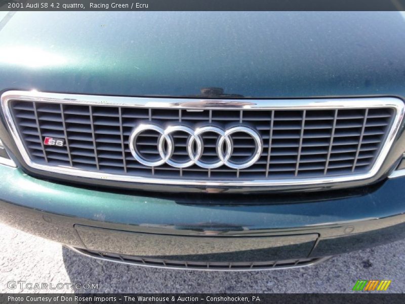  2001 S8 4.2 quattro Logo