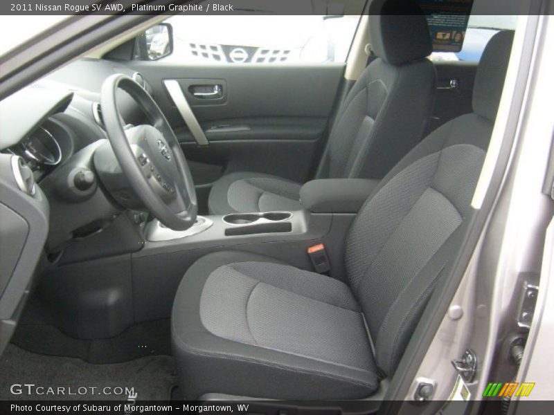 Platinum Graphite / Black 2011 Nissan Rogue SV AWD