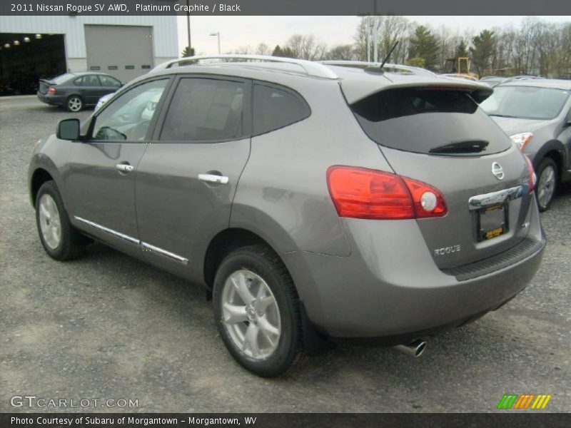 Platinum Graphite / Black 2011 Nissan Rogue SV AWD