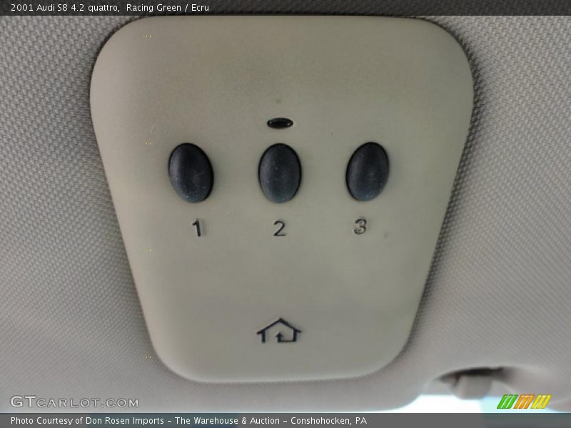 Controls of 2001 S8 4.2 quattro