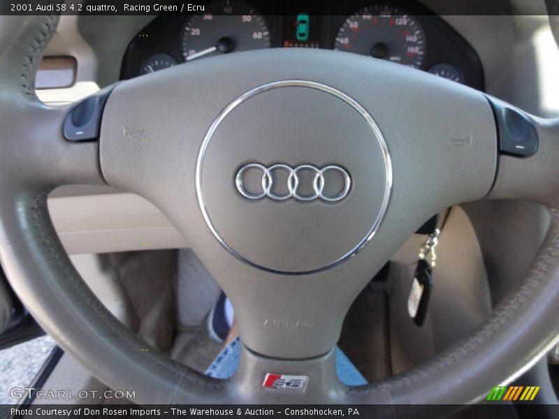 Racing Green / Ecru 2001 Audi S8 4.2 quattro