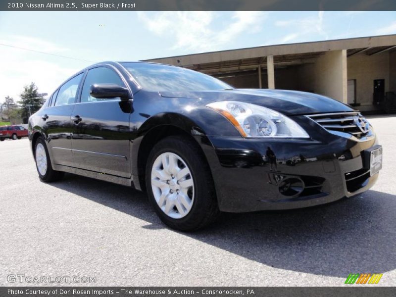 Super Black / Frost 2010 Nissan Altima 2.5