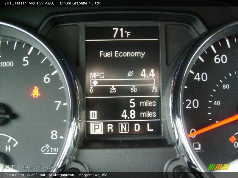 Platinum Graphite / Black 2011 Nissan Rogue SV AWD