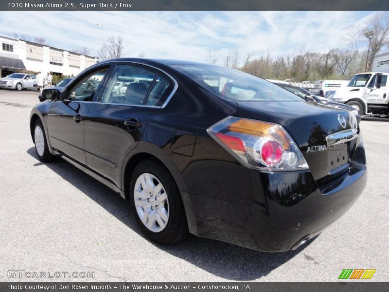 Super Black / Frost 2010 Nissan Altima 2.5