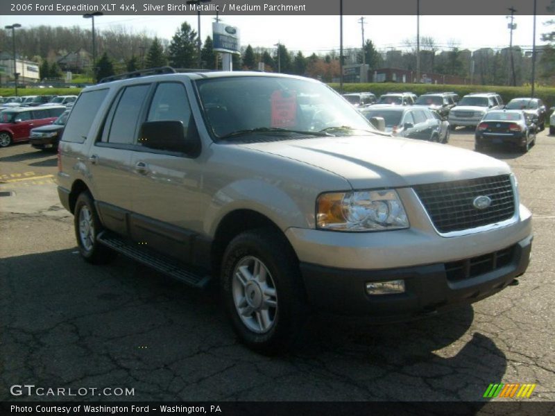 Silver Birch Metallic / Medium Parchment 2006 Ford Expedition XLT 4x4