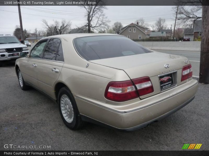 Light Gold Metallic / Beige 1998 Infiniti Q 45 Touring Sedan