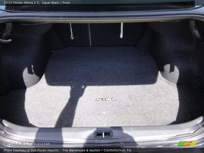 Super Black / Frost 2010 Nissan Altima 2.5