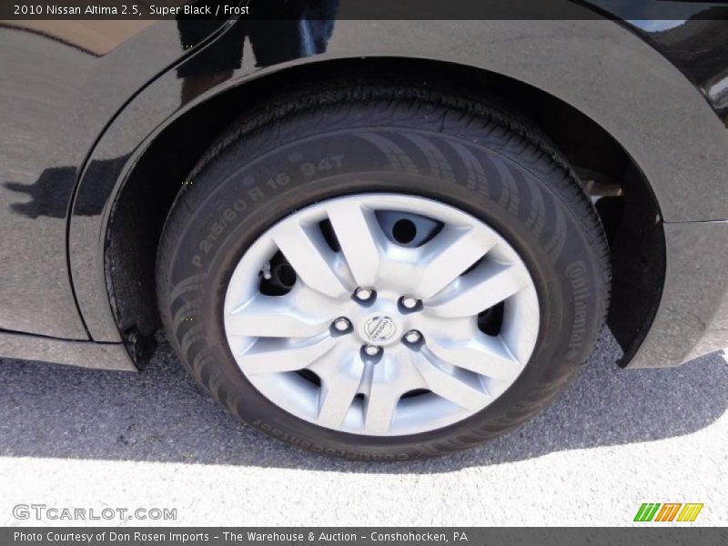 Super Black / Frost 2010 Nissan Altima 2.5