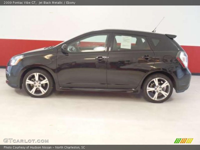Jet Black Metallic / Ebony 2009 Pontiac Vibe GT
