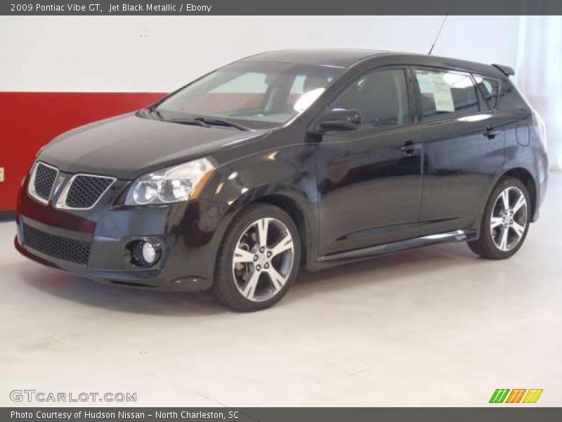 Jet Black Metallic / Ebony 2009 Pontiac Vibe GT