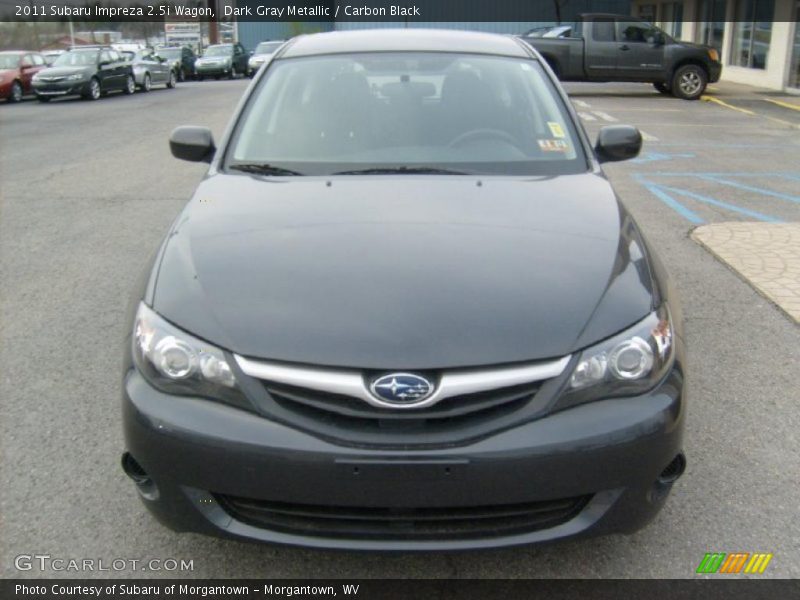 Dark Gray Metallic / Carbon Black 2011 Subaru Impreza 2.5i Wagon