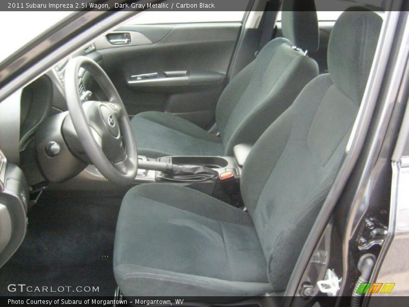 Dark Gray Metallic / Carbon Black 2011 Subaru Impreza 2.5i Wagon