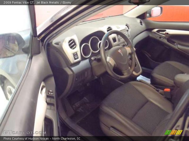 Jet Black Metallic / Ebony 2009 Pontiac Vibe GT