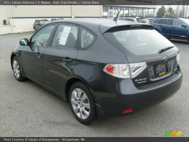 Dark Gray Metallic / Carbon Black 2011 Subaru Impreza 2.5i Wagon