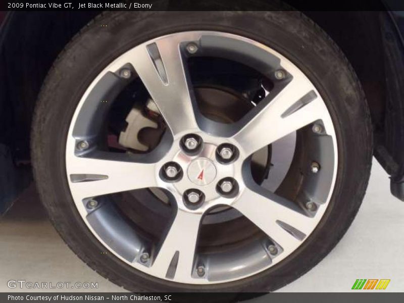 Jet Black Metallic / Ebony 2009 Pontiac Vibe GT