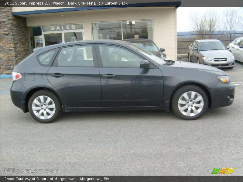 Dark Gray Metallic / Carbon Black 2011 Subaru Impreza 2.5i Wagon