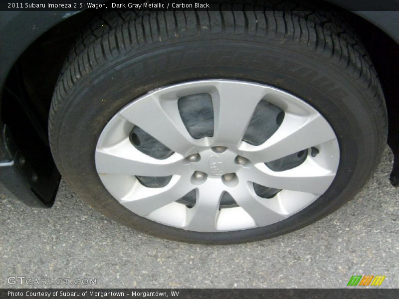 Dark Gray Metallic / Carbon Black 2011 Subaru Impreza 2.5i Wagon