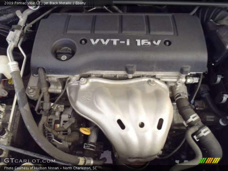 Jet Black Metallic / Ebony 2009 Pontiac Vibe GT