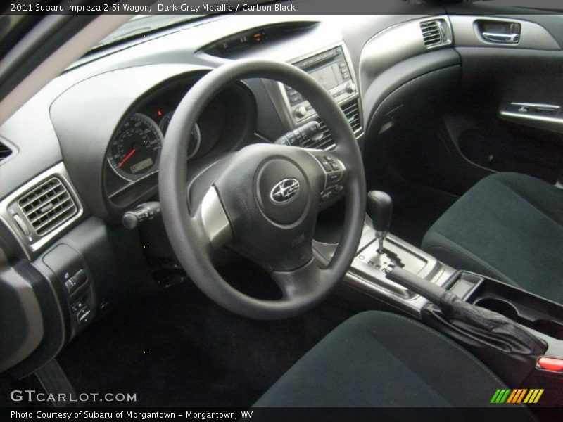Dark Gray Metallic / Carbon Black 2011 Subaru Impreza 2.5i Wagon