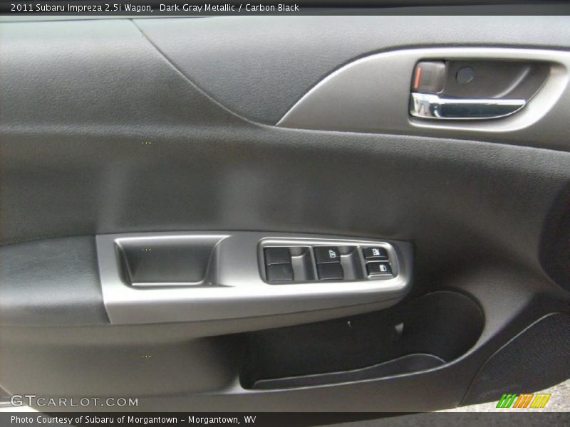 Dark Gray Metallic / Carbon Black 2011 Subaru Impreza 2.5i Wagon