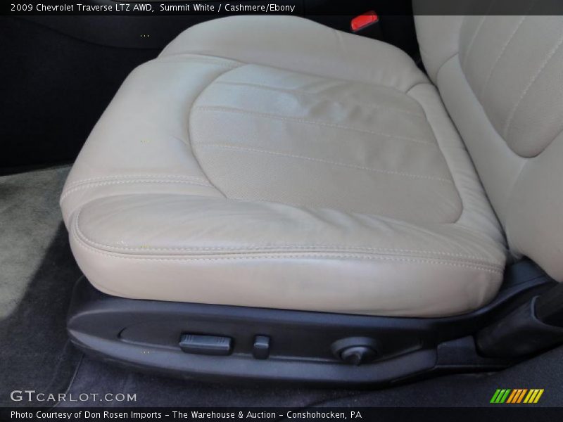 Summit White / Cashmere/Ebony 2009 Chevrolet Traverse LTZ AWD