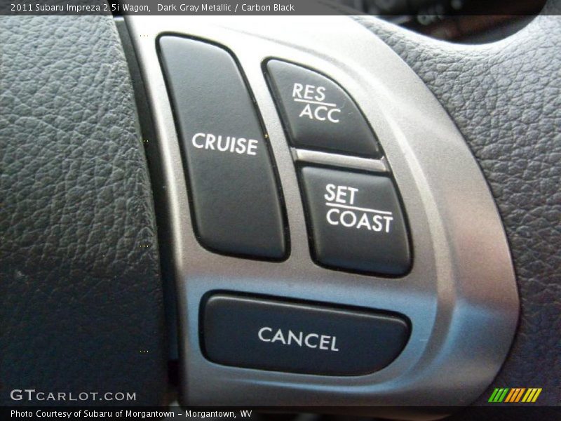 Dark Gray Metallic / Carbon Black 2011 Subaru Impreza 2.5i Wagon