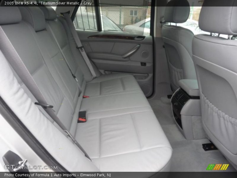 Titanium Silver Metallic / Grey 2005 BMW X5 4.4i