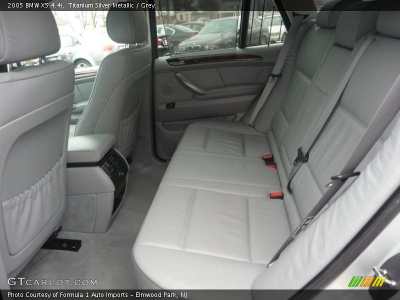 Titanium Silver Metallic / Grey 2005 BMW X5 4.4i