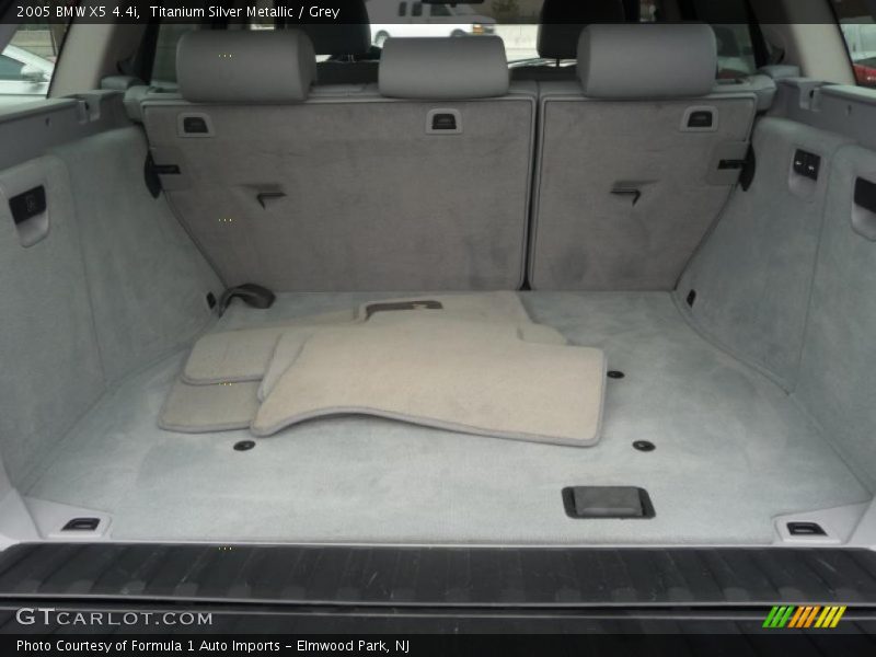 Titanium Silver Metallic / Grey 2005 BMW X5 4.4i