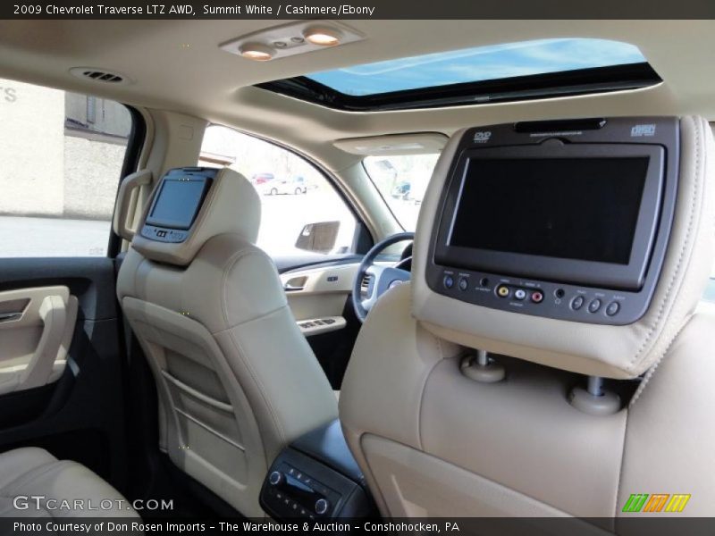 Summit White / Cashmere/Ebony 2009 Chevrolet Traverse LTZ AWD
