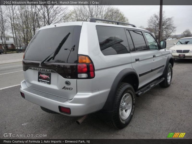 Munich Silver Metallic / Gray 2002 Mitsubishi Montero Sport ES 4x4