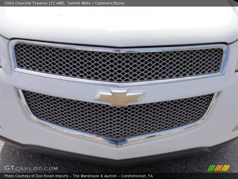 Summit White / Cashmere/Ebony 2009 Chevrolet Traverse LTZ AWD