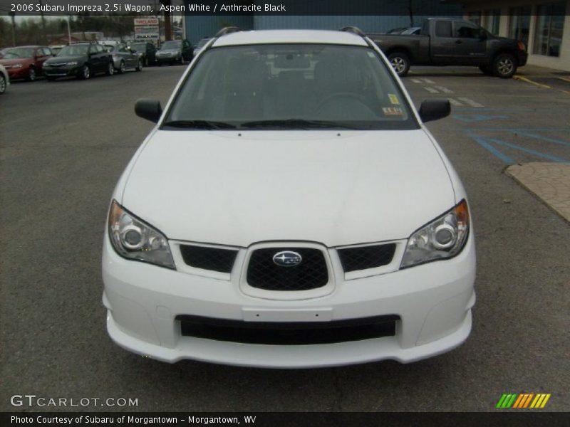Aspen White / Anthracite Black 2006 Subaru Impreza 2.5i Wagon
