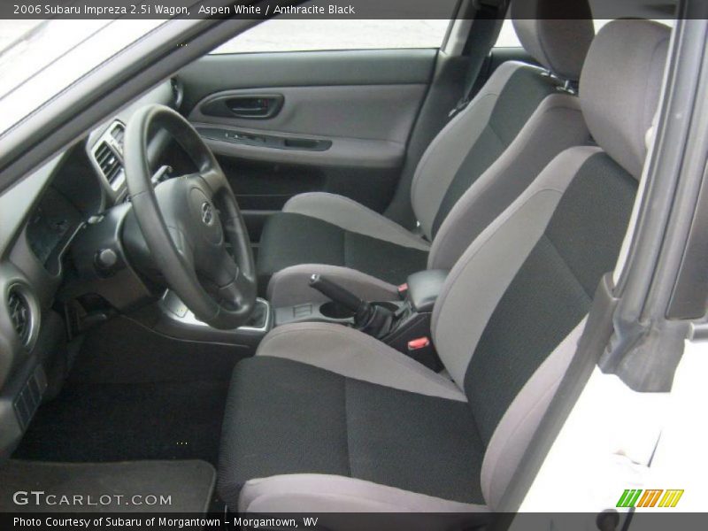 Aspen White / Anthracite Black 2006 Subaru Impreza 2.5i Wagon