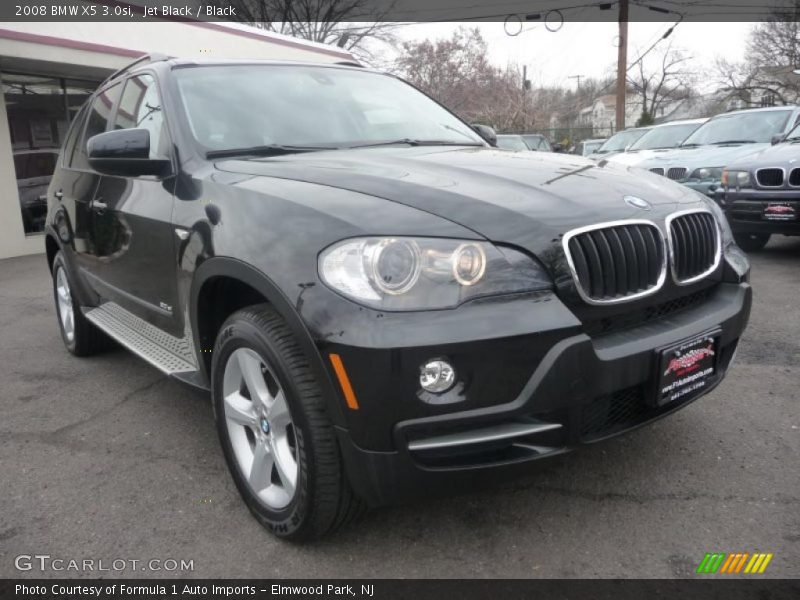Jet Black / Black 2008 BMW X5 3.0si