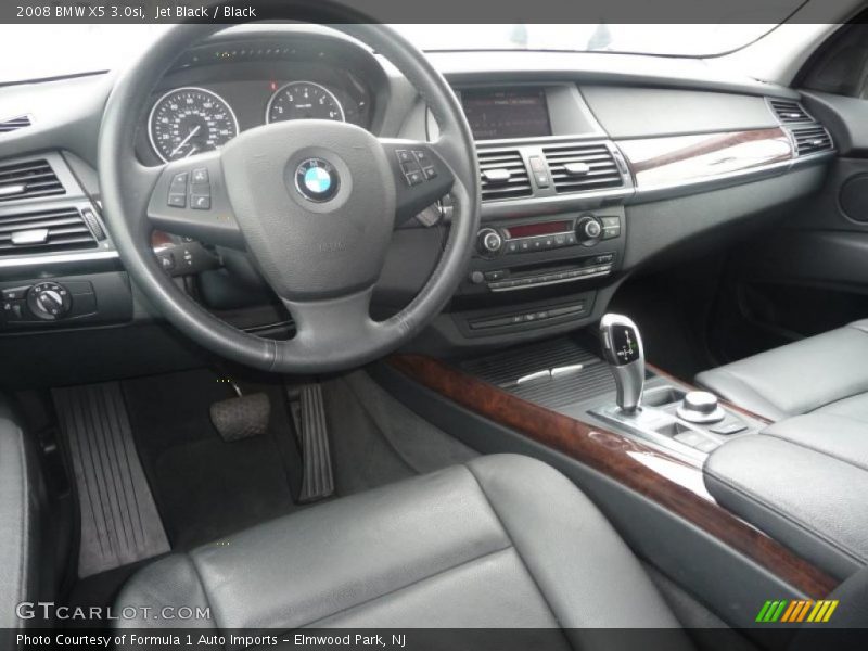 Jet Black / Black 2008 BMW X5 3.0si