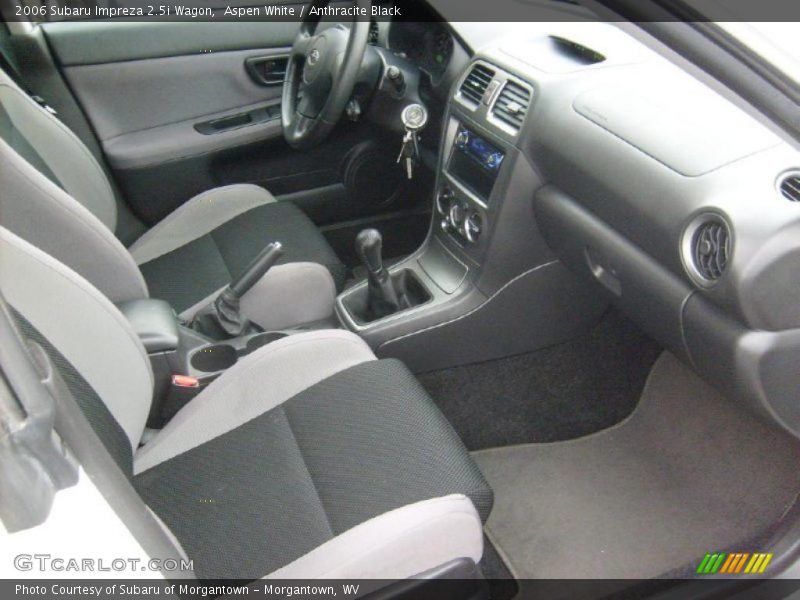 Aspen White / Anthracite Black 2006 Subaru Impreza 2.5i Wagon