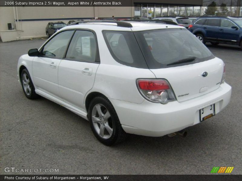 Aspen White / Anthracite Black 2006 Subaru Impreza 2.5i Wagon