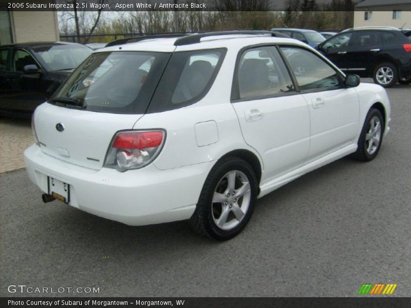 Aspen White / Anthracite Black 2006 Subaru Impreza 2.5i Wagon