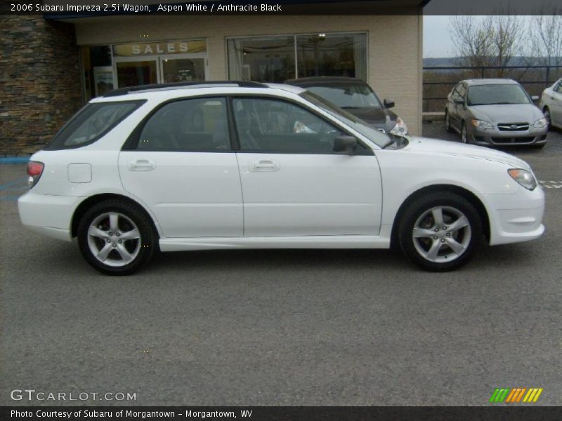 Aspen White / Anthracite Black 2006 Subaru Impreza 2.5i Wagon